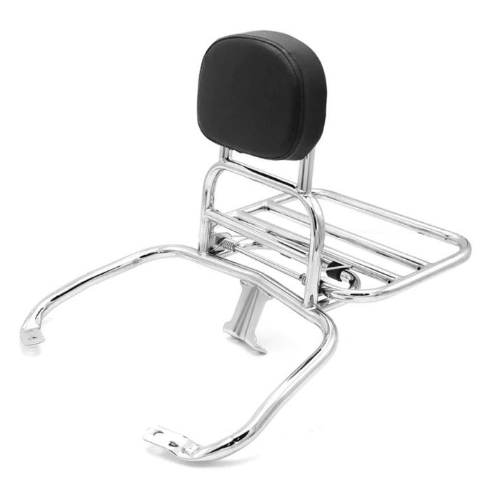 Porte pliable bagages pour Vespa GTS 300 / 250 / 125 08-22 arrière chrome