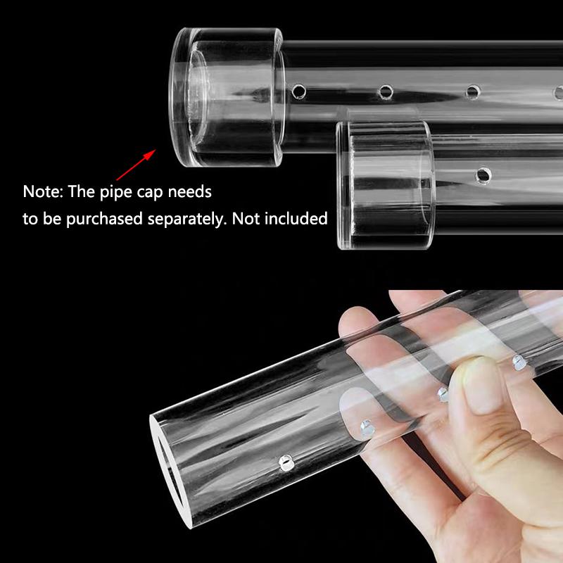 1Pcs High Transparent Aquarium Filter Rain Spray Bar Outflow Pipe Acrylic Rain Shower Outlet Tube  Fish Tank Filter Accessries