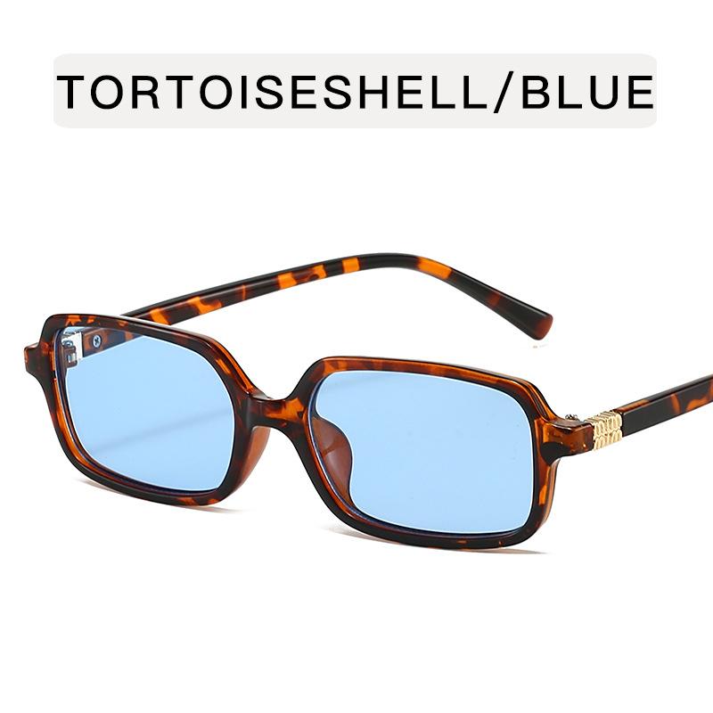 Rectangle Shape Ladies Sunglasses European American Vintage Style Outdoor Sun Glasses Driving Hiking Woman Sunglasses