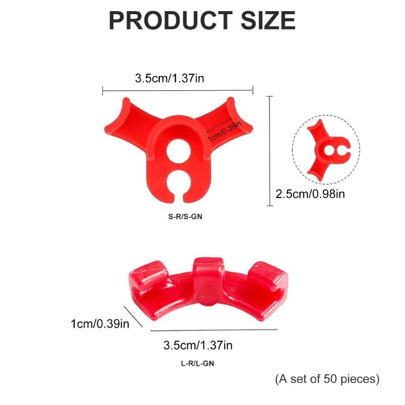 Plant Training Clip Adjustable Plant Bender Clip For Home And Professional Gardening Planting Supply Accessories 50Pcs
