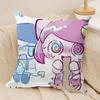 Cute PPepoyo Artist Producer Cushion Cover Silky Short Plush Invisible Zipper Dustproof Sofa Pillow Case For Home Decor