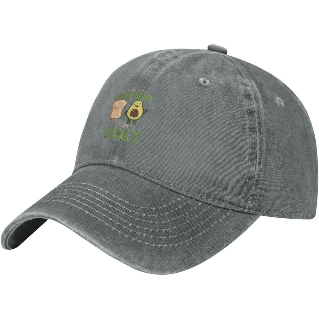 Avocado Toast Best Friends Baseball Cap Washed Cotton Casual Adjustable Dad Hat for Unisex