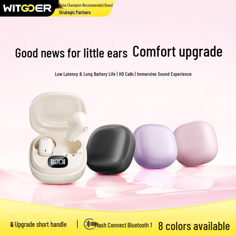 

Zhiguozhe TWS Semi-in-Ear Wireless Earbuds with LED Display & Long Battery Life Suitable for Apple, Huawei, Android Phones