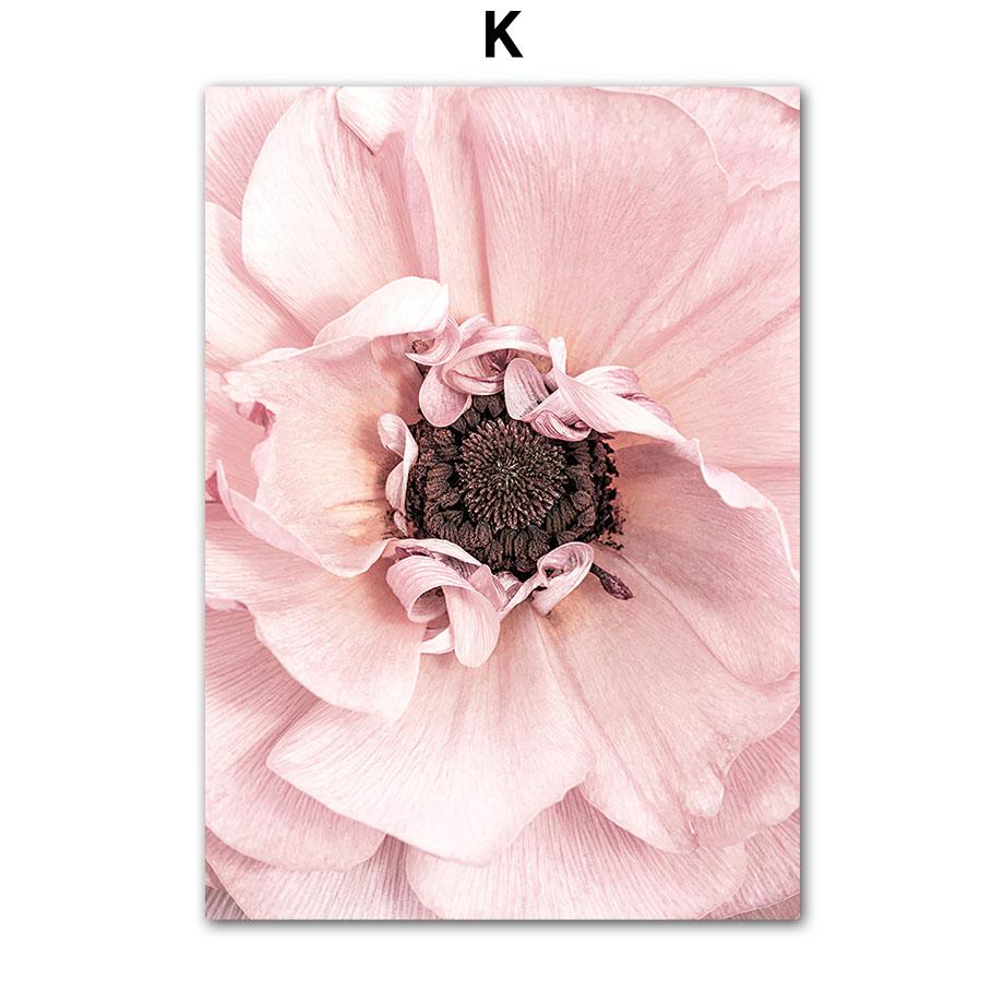 Pink Paris Building Car Cherry Blossom Rose Wall Art Canvas Painting Nordic Landscape Posters Prints Pictures Living Room Decor