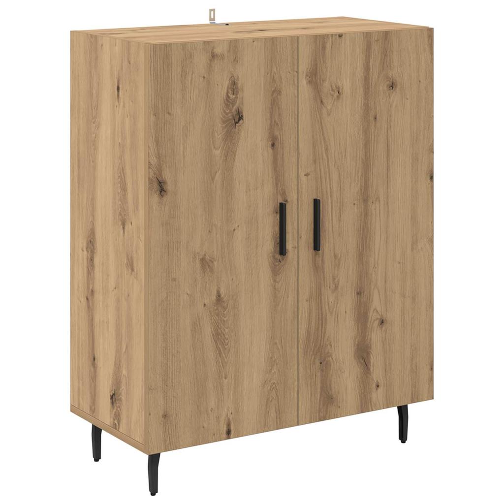 Artisan Oak Sideboard 69.5 x 34 x 90 cm Engineered Wood