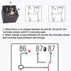 QXNY 5-Pin Waterproof Car Relay Long Life Automotive Relays Normally Open DC 12V/24V 40A Relay For Head Light Air Conditioner