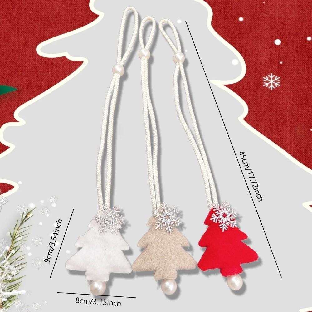 2Pcs Convenient Curtain Tie Backs Snowflake Design Curtain Buckle Curtain Accessories