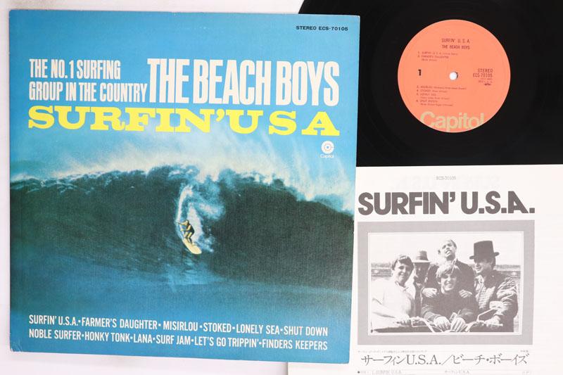 

Виниловая пластинка BEACH BOYS Surfin USA ECS70105 CAPITOL 1977 Япония Рок Б/у