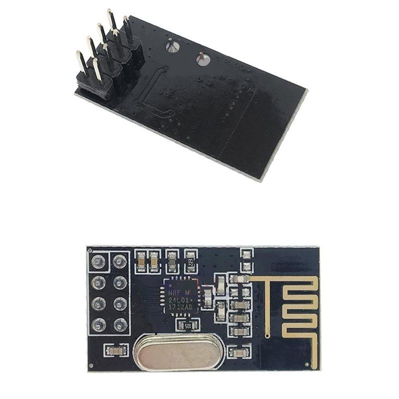 

ABUO-High-Speed 2Mbit/S Wireless Module 2PCS NRF24L0+ Low-Power 1.9-3.6V Data Transmission For DIY Projects