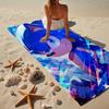 hedgehog Adventure Speed And Colors Beach Towel, Super Soft Microfiber, Gift for Her/Him, Birthday, for Pool, Beach, Travel, Home Decor Fan gifts