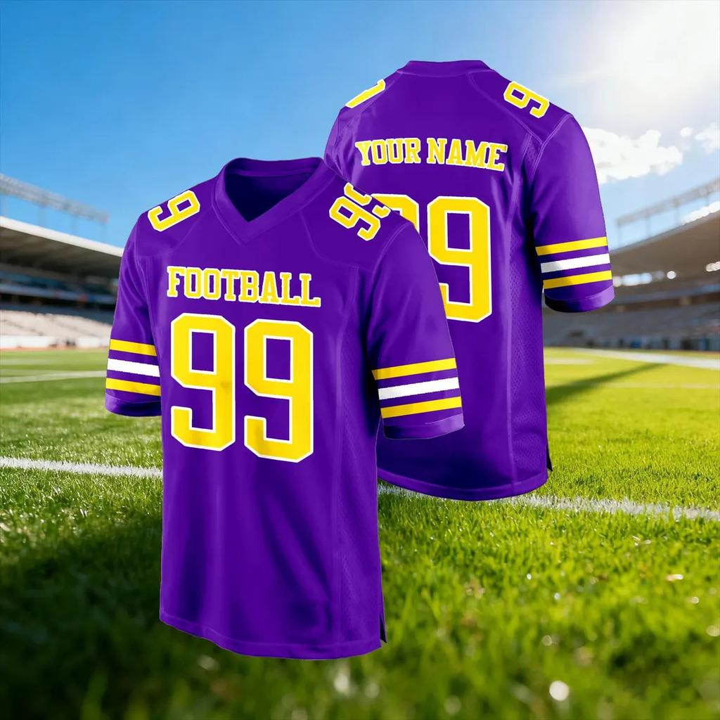 Football Jersey, Short-Sleeved American Football Jersey, Game Training Nfl Jersey, Pittsburgh Steelers