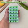 Uppercase letter Alphabet Clay Seal Embossing Plastic Alphabet Stamps  Craft Supplies