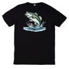 T-Shirt Lustiges Angler Fisch Motiv