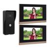 Video Intercom System Wired HD CMOS Sensor One Key Unlocking Touch Control Doorbell Camera with 7 Inch Screen for Home