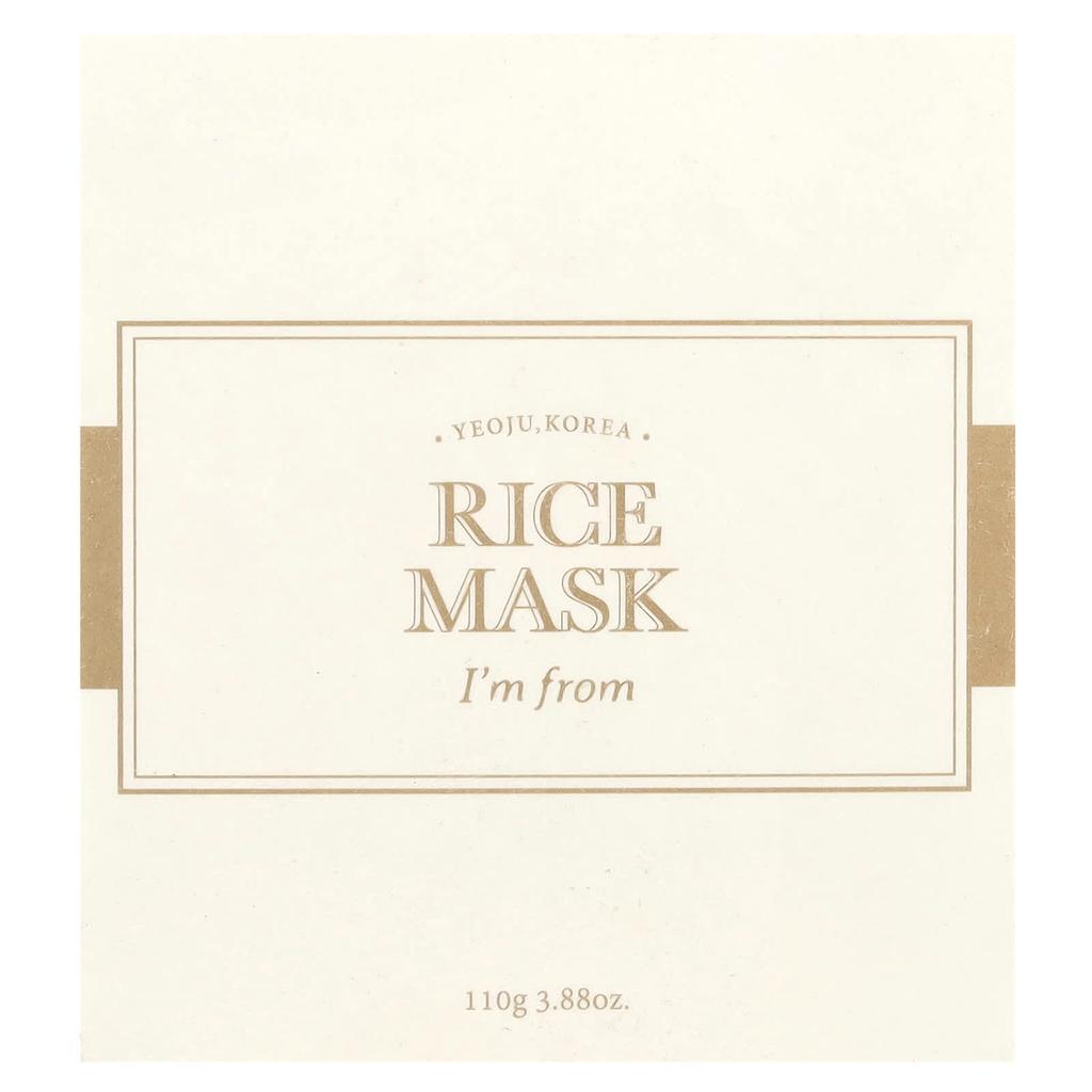 I'M FROM Rice Beauty Mask, 110G(3.88Oz)