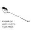 4pcs/set Stainless Steel Soup Spoons Xmas Party Tableware Ornaments Christmas Table Decor