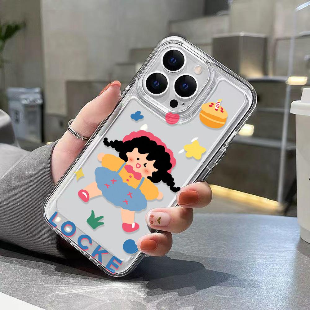 Drop-Proof Phone Case for iPhone 11 12 13 14 15 16 iPhone 14 15 16 Pro Max Samsung A16 A35 A36 A54 A55 S25 Xiaomi 11T Space Shell