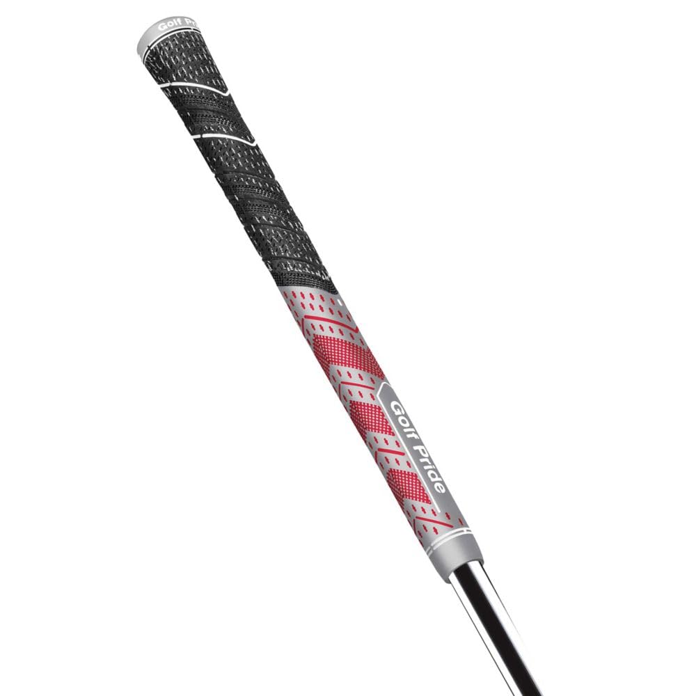 Golf Pride MCC Teams PLUS4 Standard Gray x Red 60 No Backline
