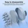 Shampoo Brush Soft Silicone Scalp Massager with Anti-Slip Base Hanging Hole Hair Growth Promotion Hair Care Tool