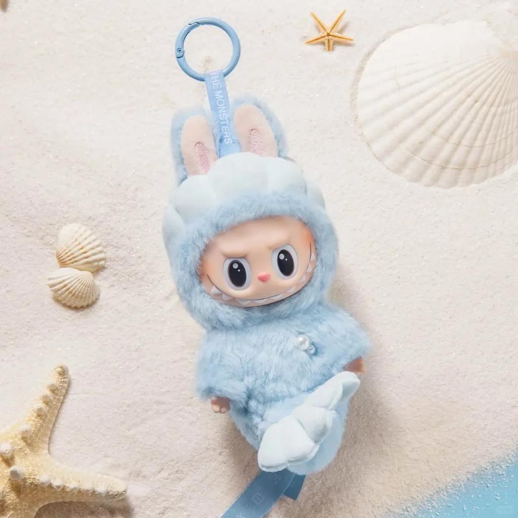 New POP MART Labubu Singapore Dolls Plush Pendant Small Size Tall PPMT-2406-0055
