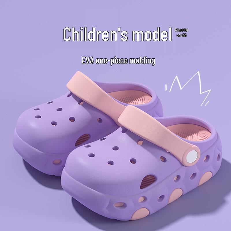 DIY Non-Slip Soft Sole Children's Clogs for Boys, Girls & Babies - Indoor/Outdoor Summer Sandals