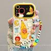 Miffy Rabbit Polka Dot Phone Case: Compatible with iPhone 15, 16 Pro Max, 17. Features a high-end, simple design.