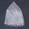 32cm 40cm 55cm Rubber Fishing Nets Mesh Fish Catch Release Network Trap Landing Dip Net Collapsible Fishing Accessories
