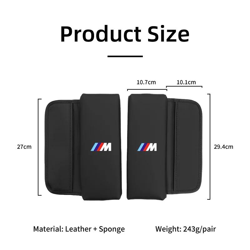 Car Sticker 2025 Hot Leather Car Armrest Central Box Height Pad Cushion Support Pad For BMW X1 X3 X4 X5 X7 G20 G38 F20 F39 F48 E