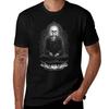 Gautama Buddha Skeleton Meditation Tshirt Work Wear Short Sleeve Tshirt
