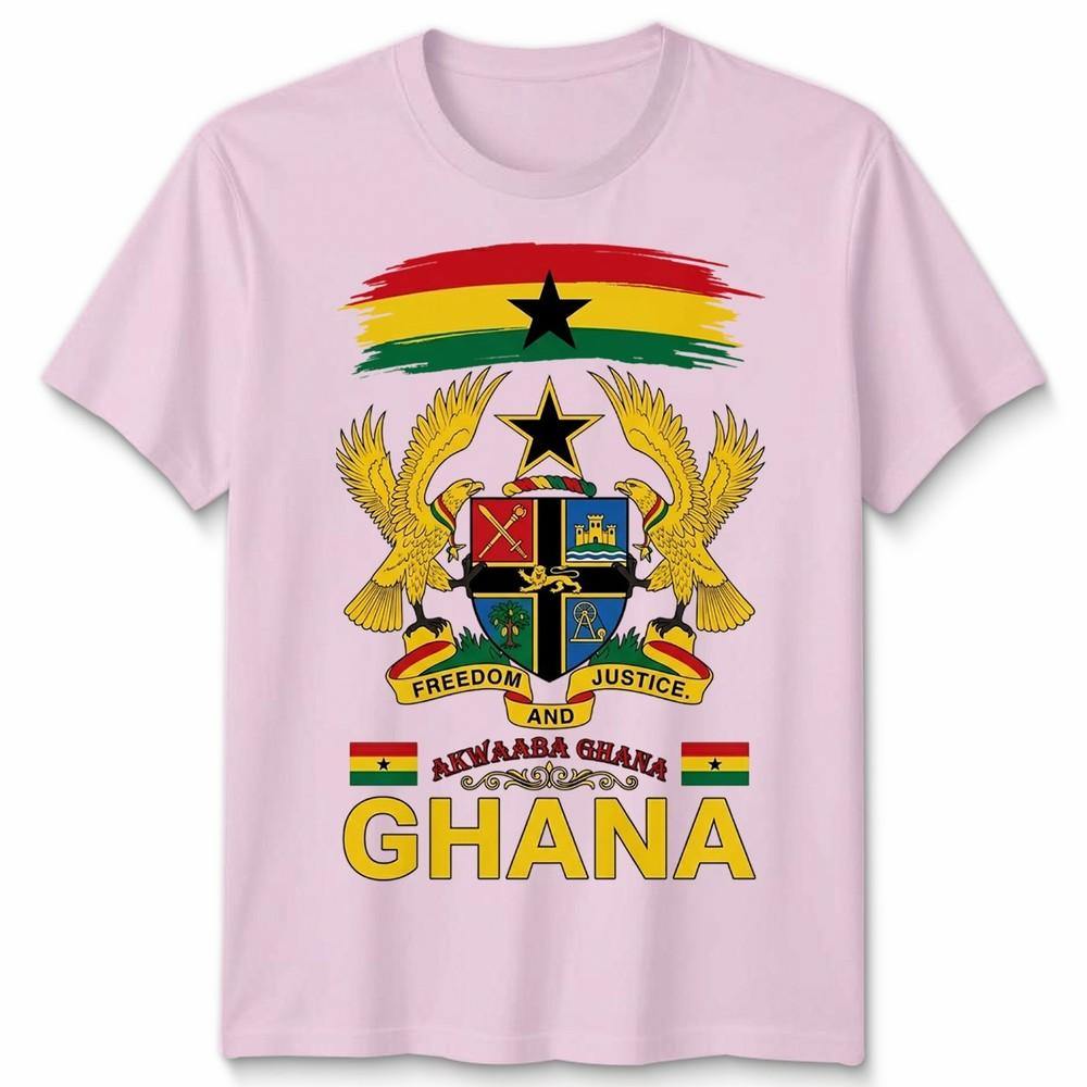 Ghana Roots Heritage Outfit Idea For Unisex Ghanaian Flag Tshirt