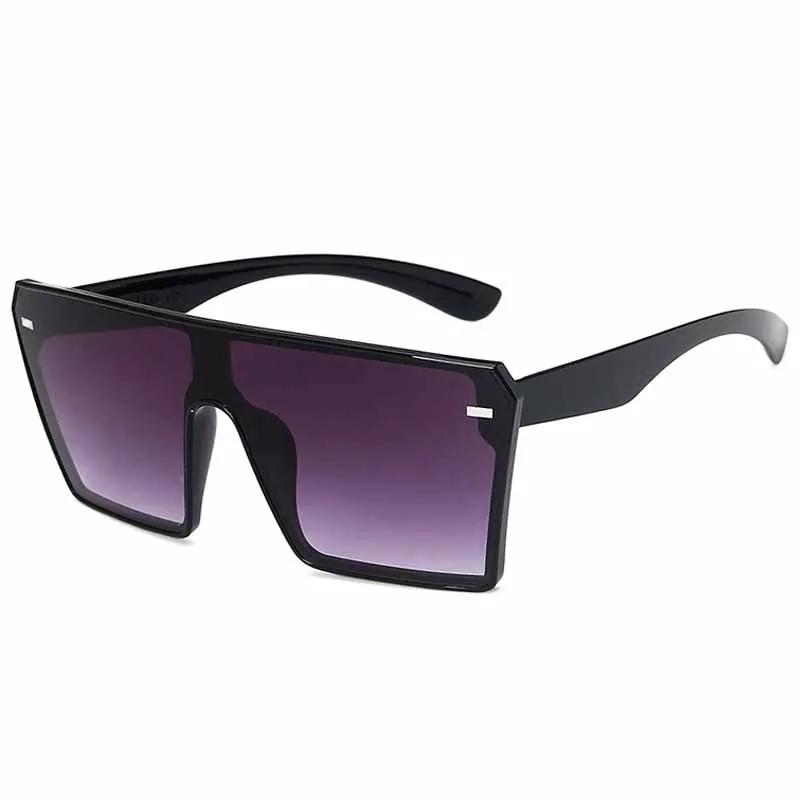 

Vintage Luxury Brand Popular Sunglasses Women For Men Shades Rivets Big Frame Square Windproof Sun Glasses Uv400 Protection