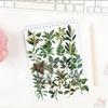 50Pcs/Set Green Leaves Series 02 PET Stickers Waterproof DIY Fashion Doodle Decals Stickers