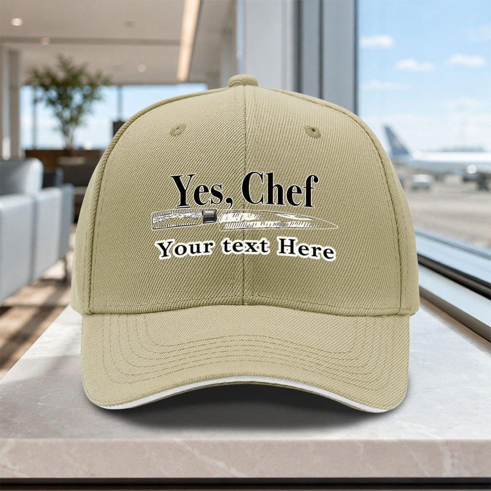 YesChef Chefs Knife Adjustable Baseball Cap Lightweight Unisex Printed Hat
