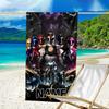 1pc Mighty Morphin Power Rangers3 Beach Towel with Custom Name, Beach/Swimming/Bath/Picnic/Camping Towel, Suitable for Seaside Beaches