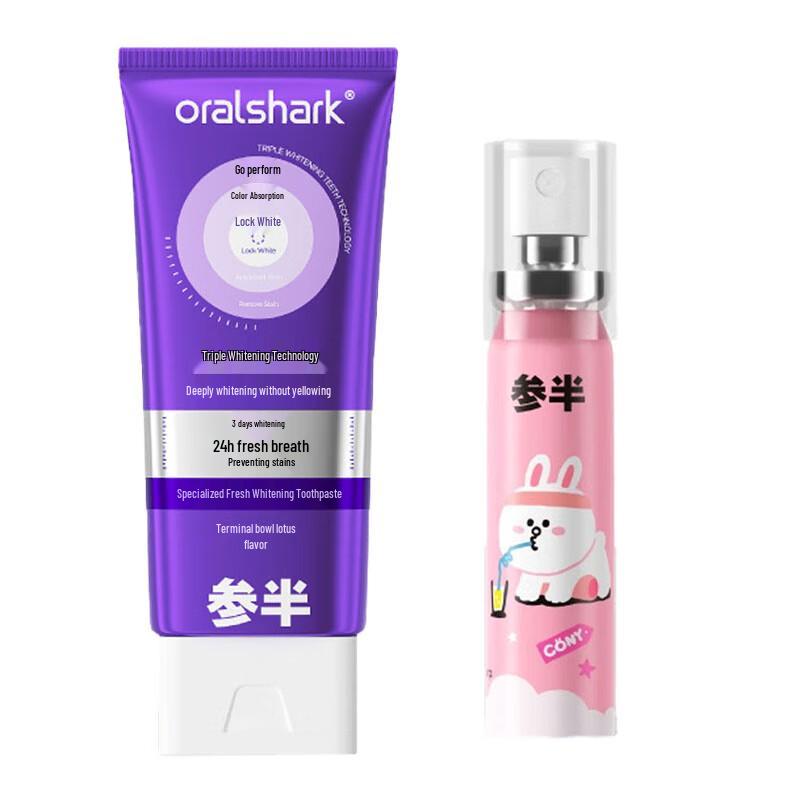 Canban LINE FRIENDS Toothpaste & Mouth Spray Set