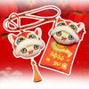 Chinese New Year Plush Purse Pendant 2025 Snake Lucky Money Pocket Red Envelopes