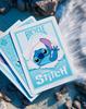 Tenyo Disney Bicycle Playing Poker Size x Ages 6 and Up Cards, Stitch, (6.3cm 8.8cm),
