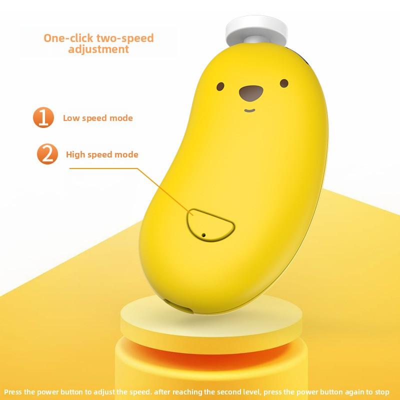 Baby Nail Grinder Electric Rechargeable Baby Newborn Nail Scissors Set Quiet and Safe Home Nail Trimming and Care