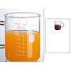 Transparent Coffee Mug Heat-resistant Tea Cup Drinkware Glass Graduated Cup  Juice