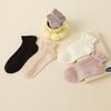 Women's Spring and Summer Thin Cotton Socks, Mesh Girls' Boat Socks, Breathable Short Socks, Summer Casual and Versatile Short Socks