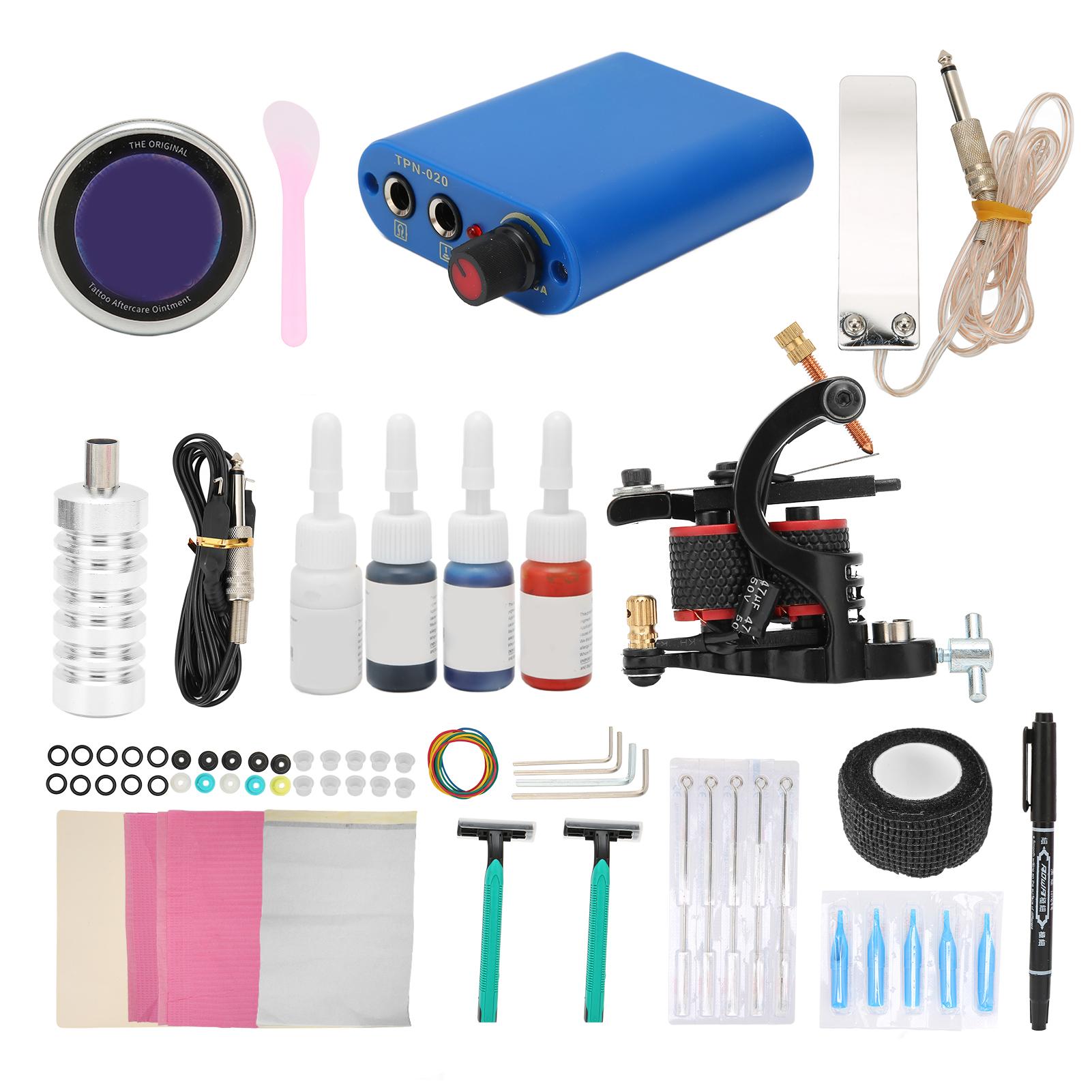 

Комплект для тату-машинки Профессиональный комплект для тату-машинки Катушки для тату-машинки Кабель-зажим для начинающих EU Plug