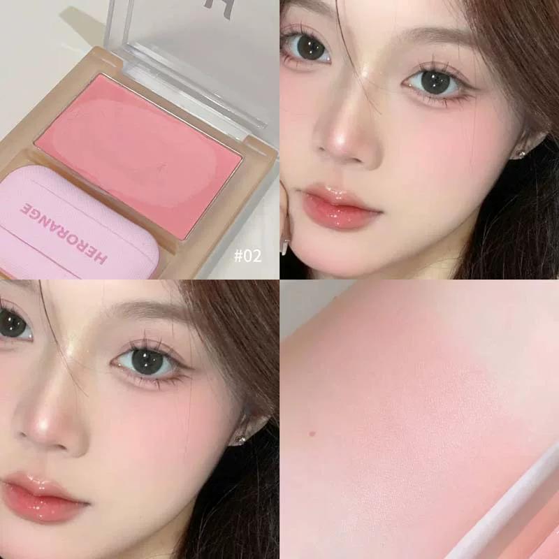 Bobo Milk Mist Blush Cream 2025 New Expanding and Contracting Color Nude Makeup Natural Matte Potato Mud Girl Blush Palette