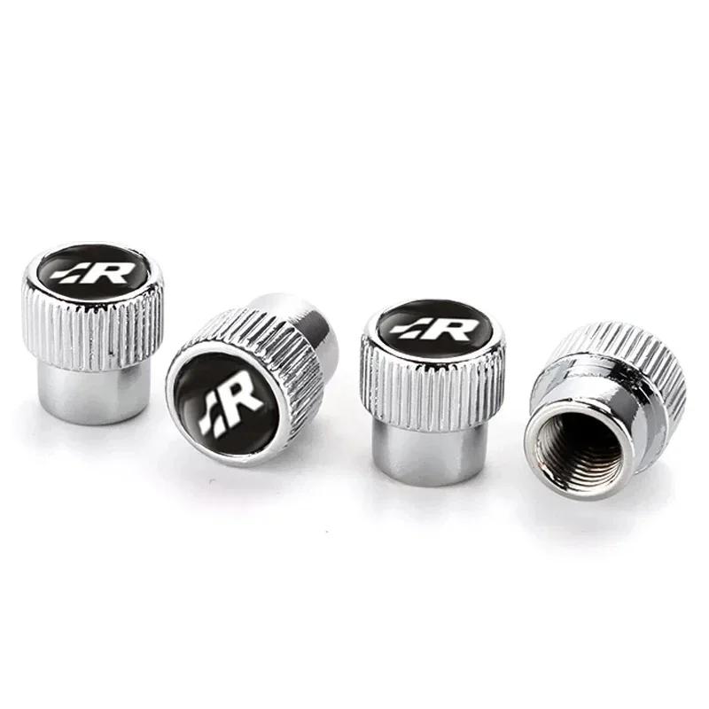 2026 Nuovo Per VOLKSWAGEN VW 4pz Tappi Stelo Valvola Pneumatico Ruota Auto per Volkswagen Golf GTI Passat Jetta Touareg Tiguan Polo Bora Sci