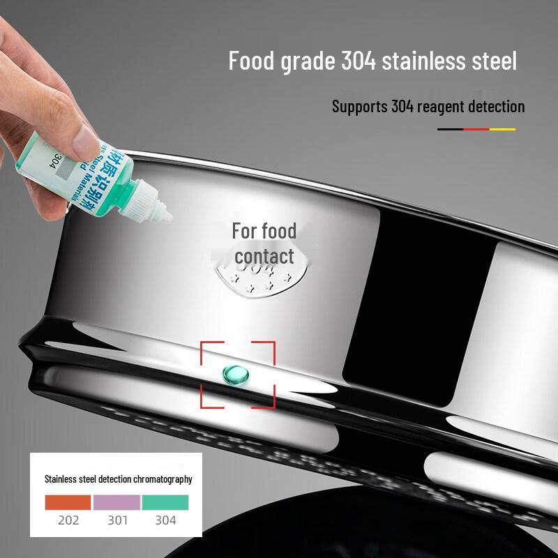 ZISIZ 304 Stainless Steel Steamer Basket