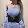 High Waist Suspenders Elastic Cummerbunds Dress Girdle Waist Corset Punk Wide Belt  Girl