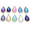 10Pcs Crystal Glass Charms Pendants Water Drop Shape Charms for DIY Necklace Earrings Pendant Beads Jewelry Making Accessories