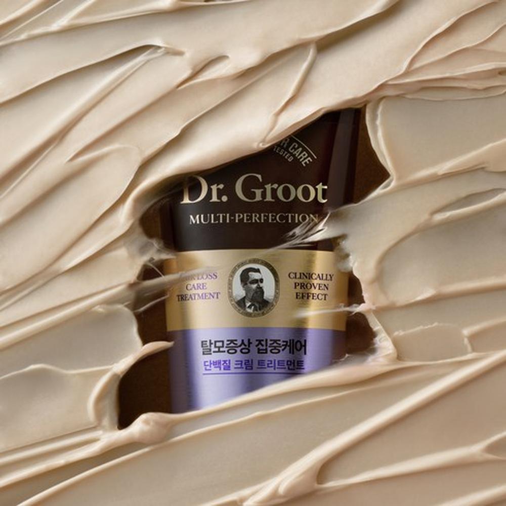 Dr.Groot Multi-Perfection Anti-Hair Loss Protein Cream Hair Treatment 250ml – Protein Repair, Damage Care, Korean
