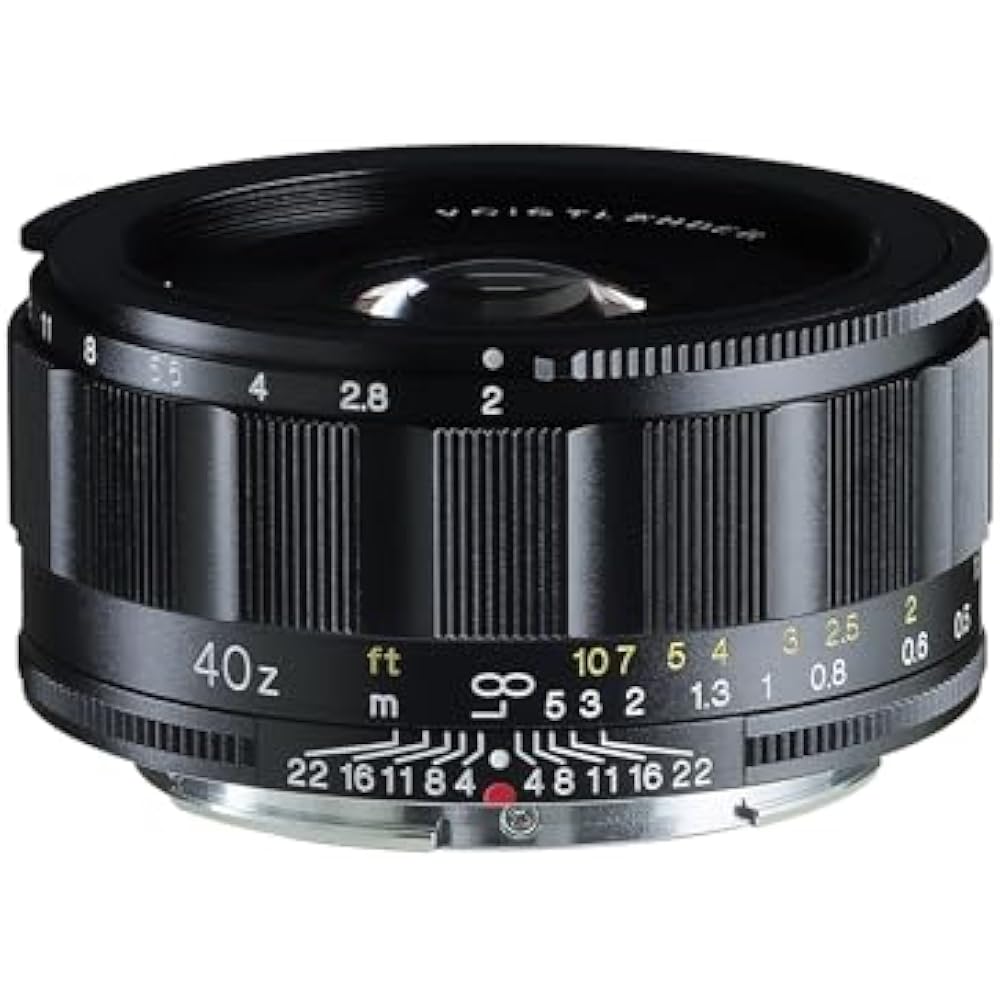 Voigtlander SEPTON 40mm F2 Asphalt Z Single Focus Standard Lens Manual Focus Nikon NIKON Z Mount ...