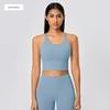 Lu Same Sports Bra for Women 2025 New Outdoor Removable Bubble Wrap Running Fitness Beauty Back Yoga Vest