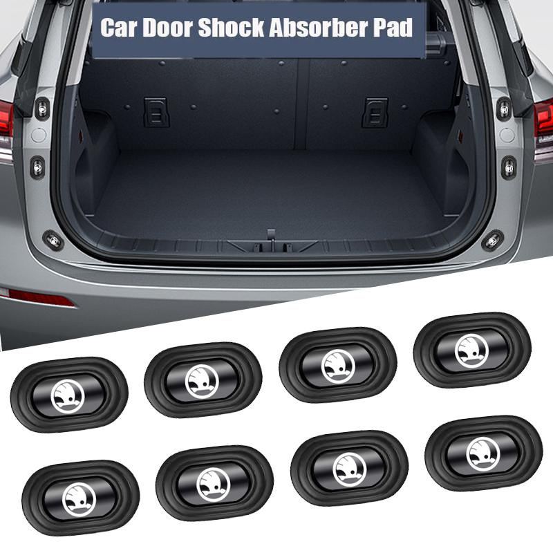 Car Stickers Door Shock Pad Anti Collision Silicone Cover for Skoda Superb 3 Fabia Kamiq Kodiaq Karoq Octavia Citigo Yeti Rapid EK6